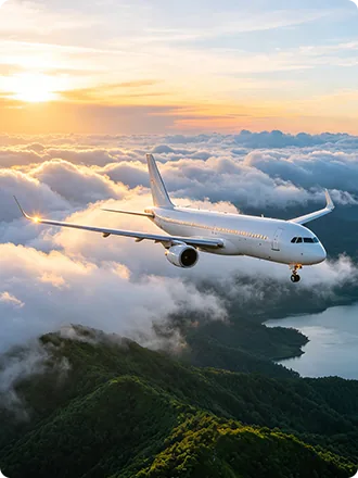 美国航空停机坪海报